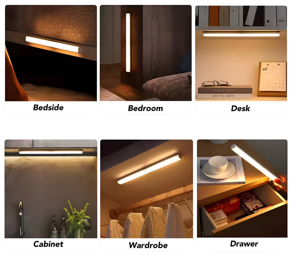 Smart Motion Sensor LED Light – 3 Color Modes.