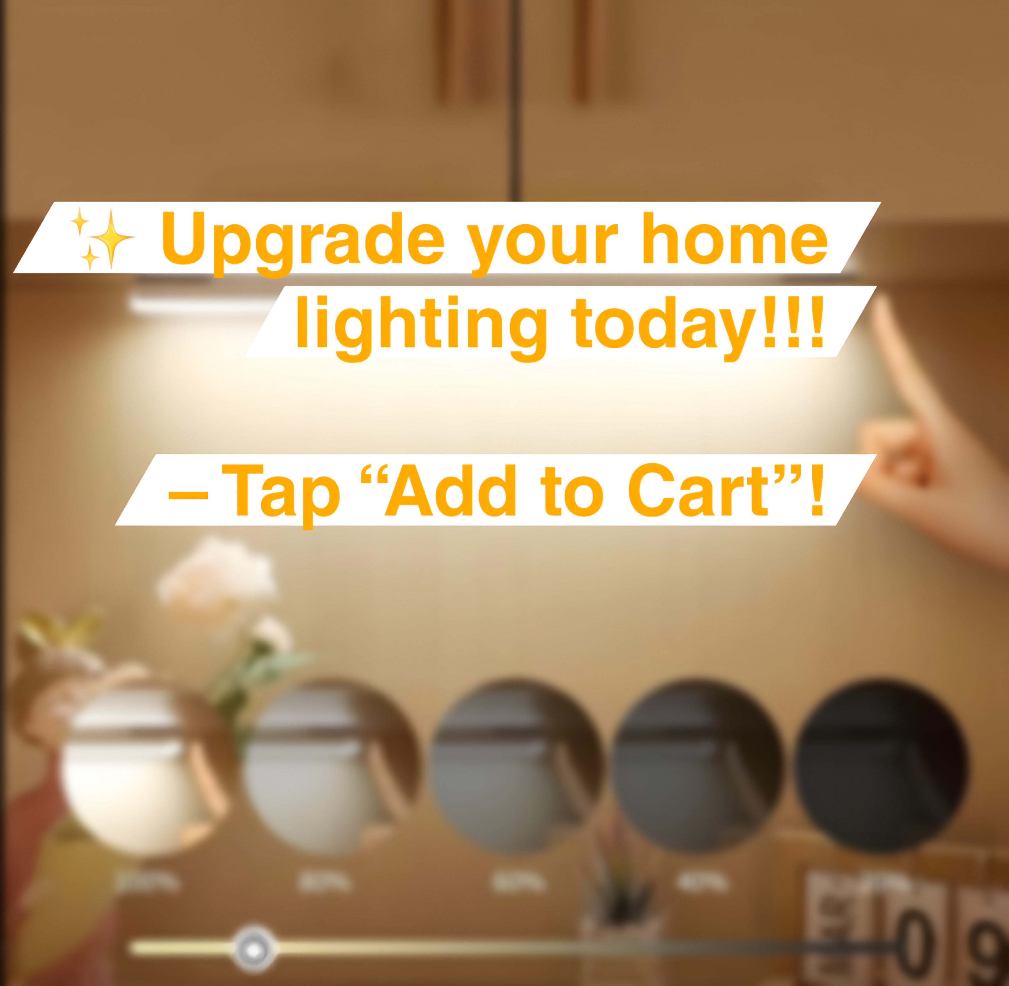 Smart Motion Sensor LED Light – USB Rechargeable | 3 Color Modes