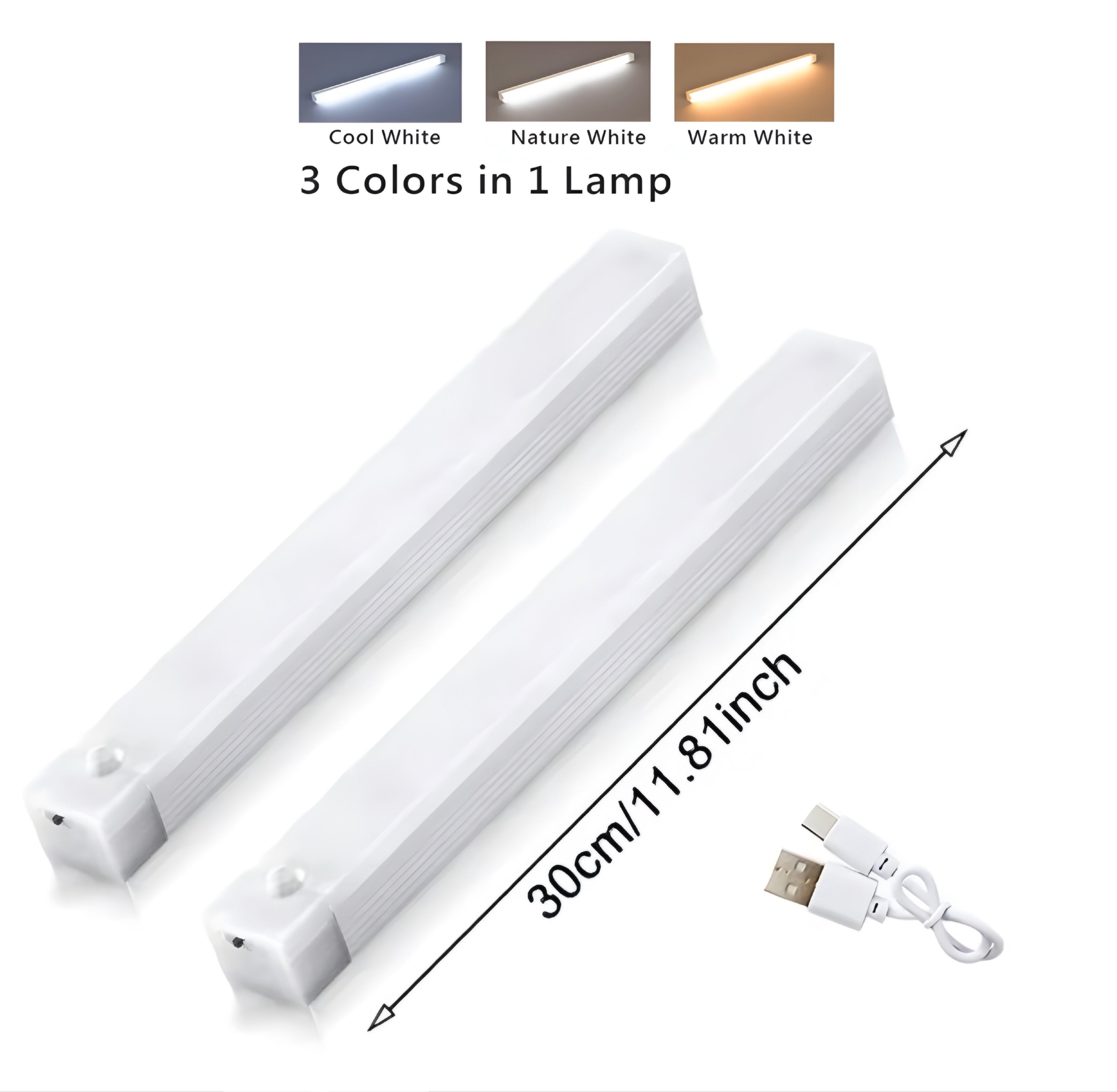 Smart Motion Sensor LED Light – 3 Color Modes.