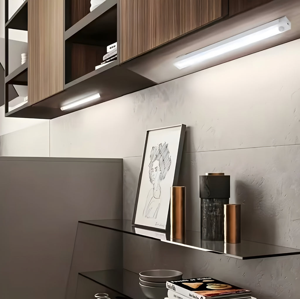 Smart Motion Sensor LED Light – USB Rechargeable | 3 Color Modes