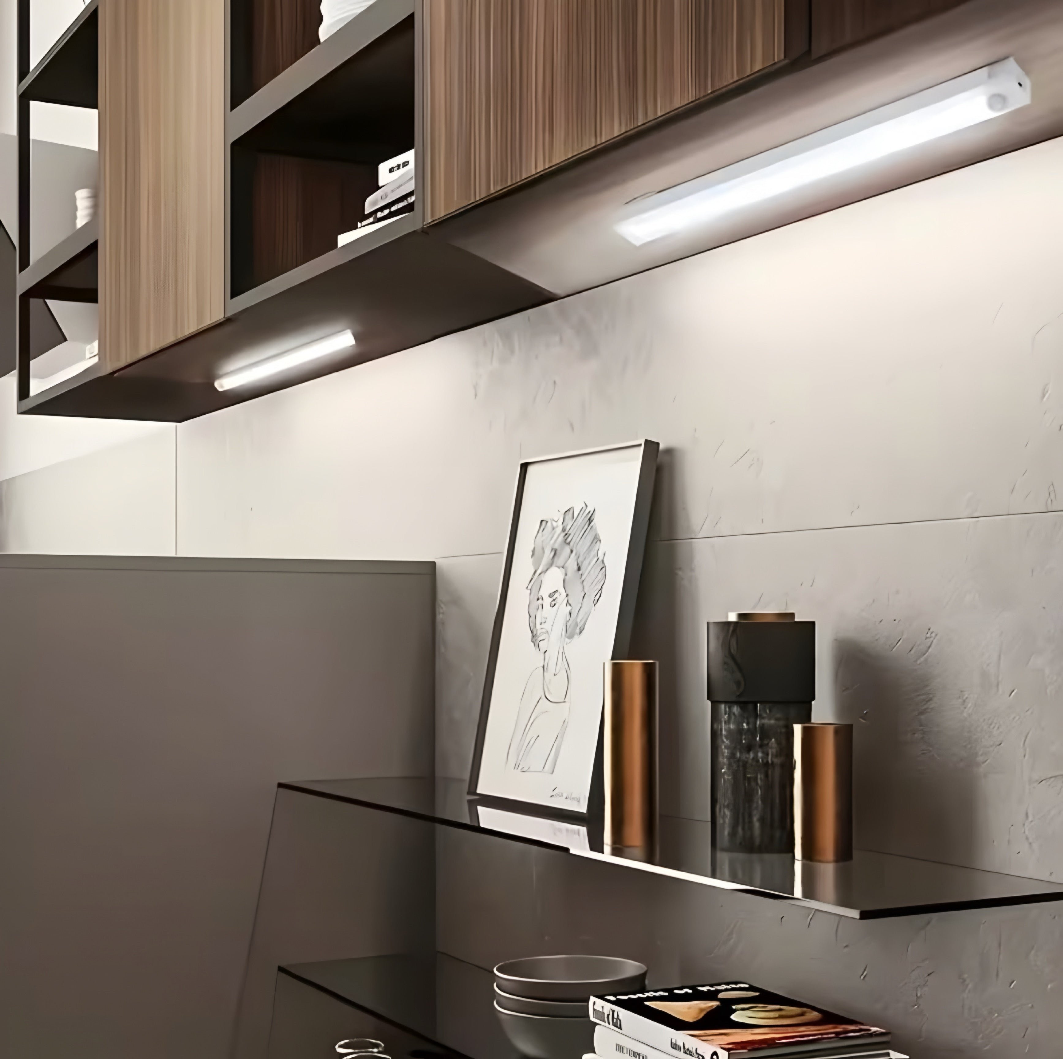 Smart Motion Sensor LED Light – USB Rechargeable | 3 Color Modes